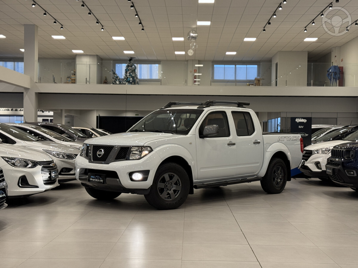 FRONTIER 2.5 SV ATTACK 4X4 CD TURBO ELETRONIC DIESEL 4P AUTOMÁTICO - 2016 - VENâNCIO AIRES