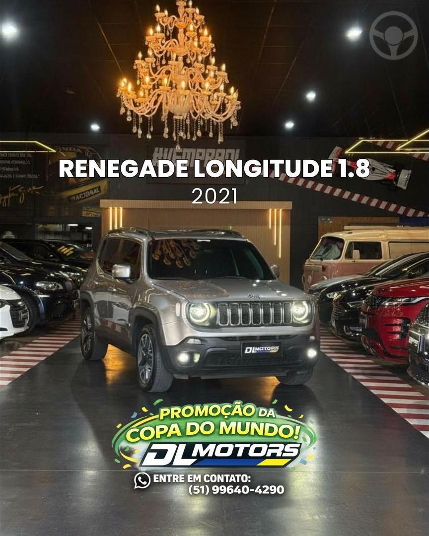 RENEGADE 1.8 16V NIGHT EAGLE 4X2 FLEX 4P AUTOMATICO - 2021 - LAJEADO