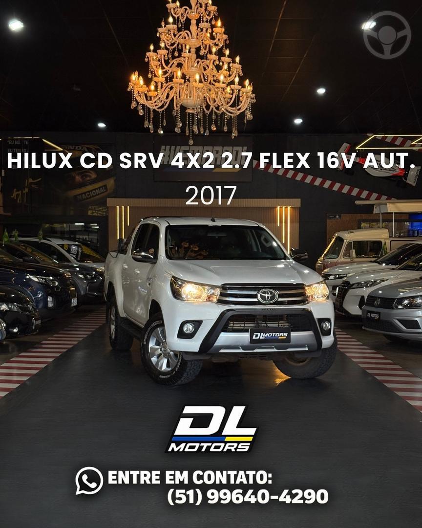 HILUX 2.7 SRV 4X2 CD 16V FLEX 4P AUTOMATICO - 2017 - LAJEADO