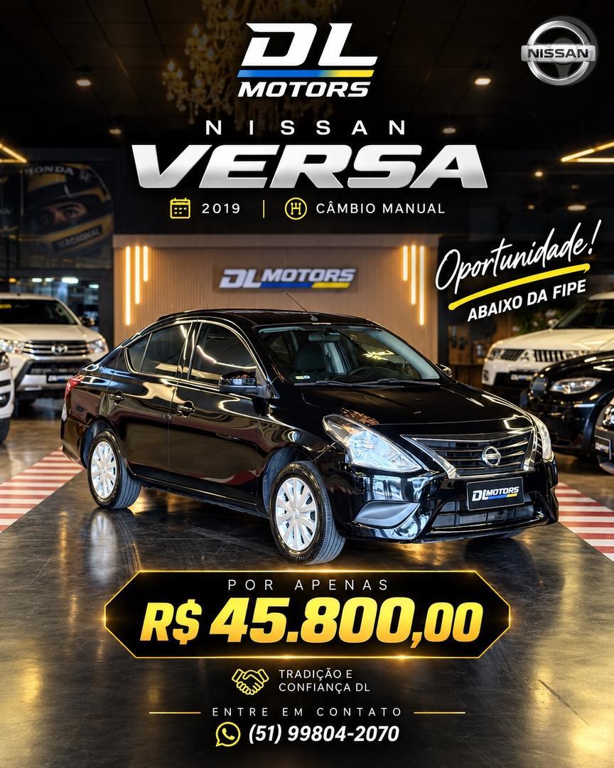 VERSA 1.6 16V FLEX SL 4P MANUAL - 2019 - LAJEADO