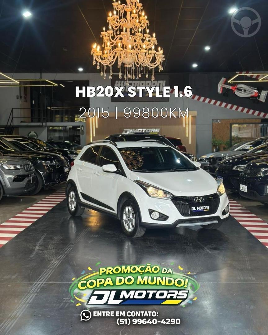 HB20X 1.6 16V STYLE FLEX 4P AUTOMATICO - 2014 - LAJEADO