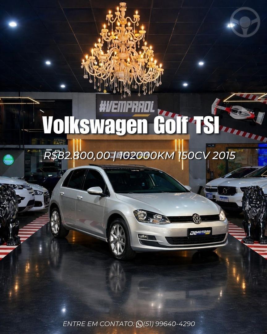 GOLF 1.4 TSI COMFORTLINE 16V 4P AUTOMATICO - 2015 - LAJEADO