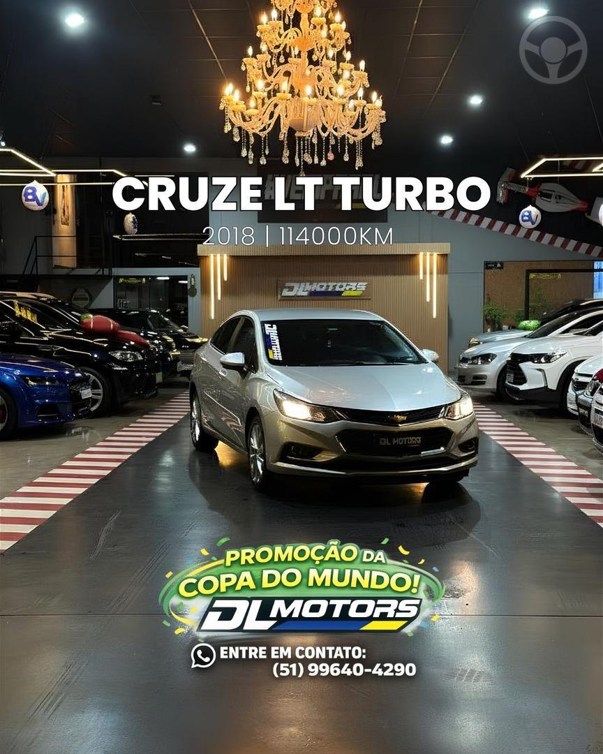 CRUZE 1.4 TURBO LT 16V FLEX 4P AUTOMATICO - 2018 - LAJEADO