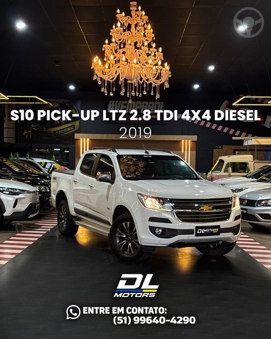 S10 2.8 LTZ 4X4 CD TURBO DIESEL 4P AUTOMATICO - 2019 - LAJEADO