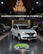 sandero 1.6 dynamique 8v flex 4p manual 2016 lajeado