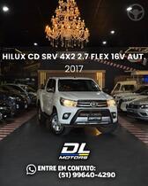 hilux 2.7 srv 4x2 cd 16v flex 4p automatico 2017 lajeado