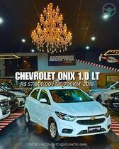 onix 1.0 lt plus 8v turbo flex 4p automatico 2018 lajeado
