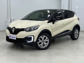 captur 1.6 16v flex zen automatico 2018 canela