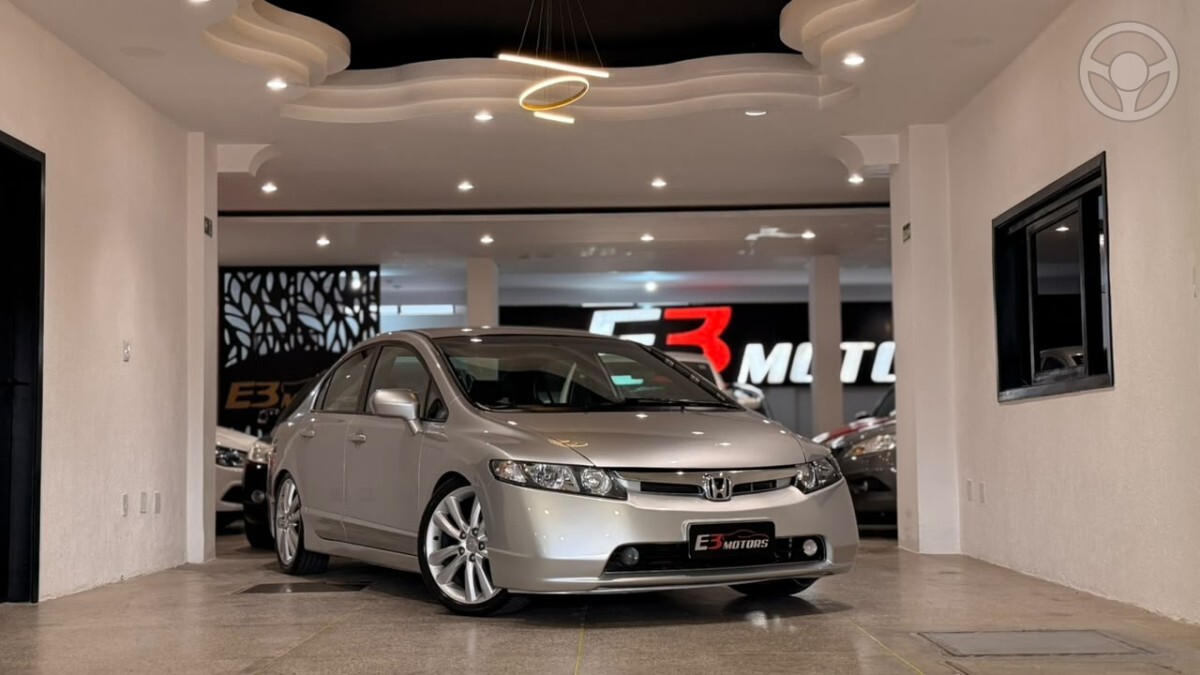 CIVIC 1.8 LX 16V 4P AUTOMÁTICO - 2007 - NOVO HAMBURGO