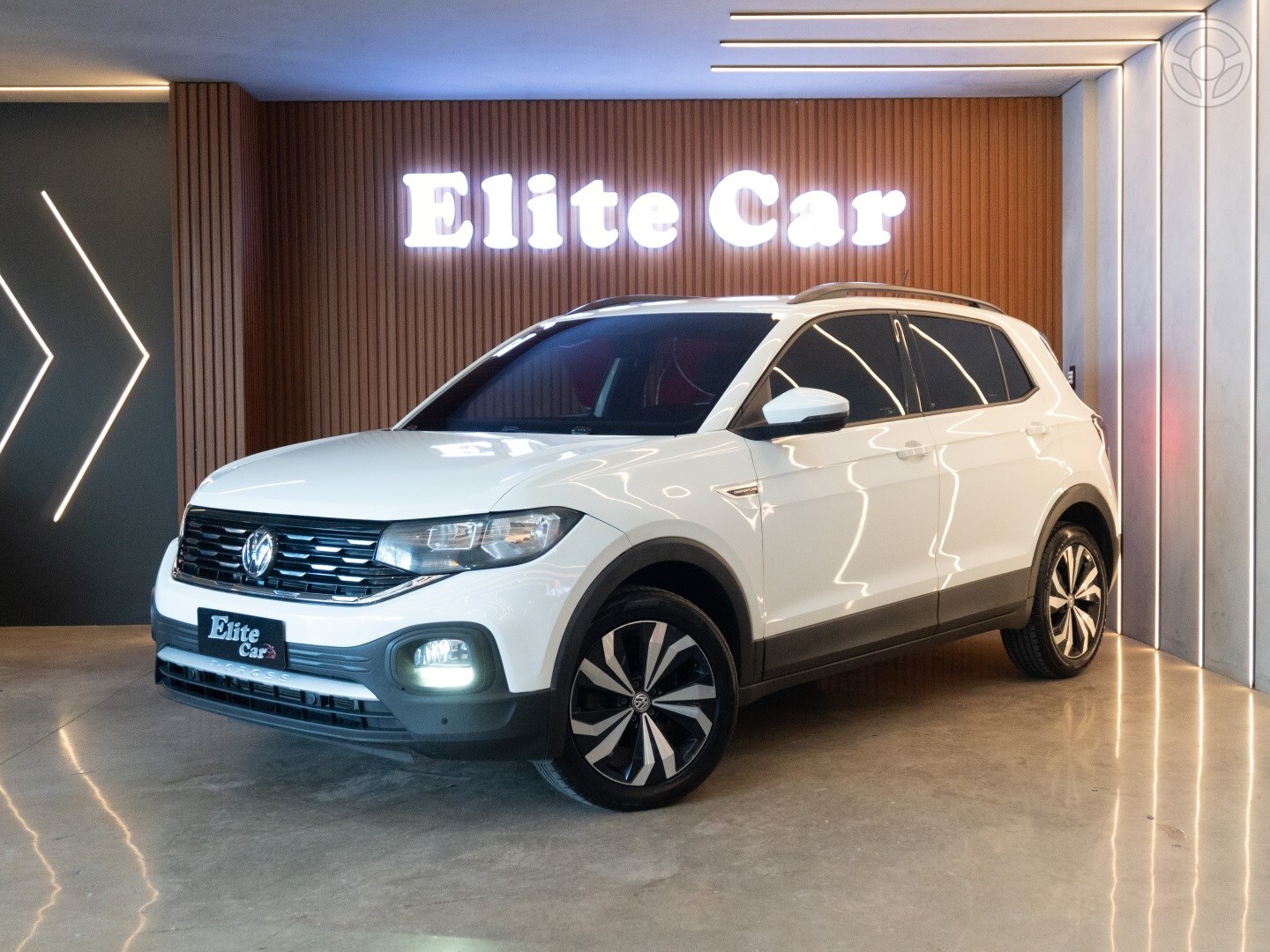T-CROSS 1.0 200 TSI TOTAL FLEX COMFORTLINE AUTOMÁTICO - 2021 - ESTâNCIA VELHA