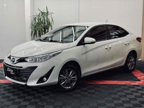 yaris 1.5 16v flex sedan xl plus connect multidrive 2020 estancia velha
