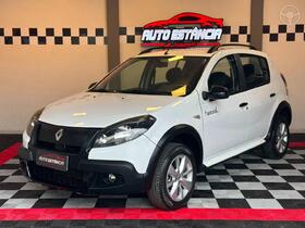sandero 1.6 stepway tweed 8v flex 4p manual 2014 novo hamburgo