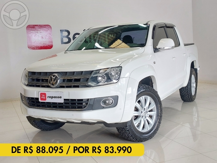 AMAROK 2.0 HIGHLINE 4X4 CD 16V TURBO INTERCOOLER DIESEL 4P AUTOMÁTICO - 2013 - LAJEADO