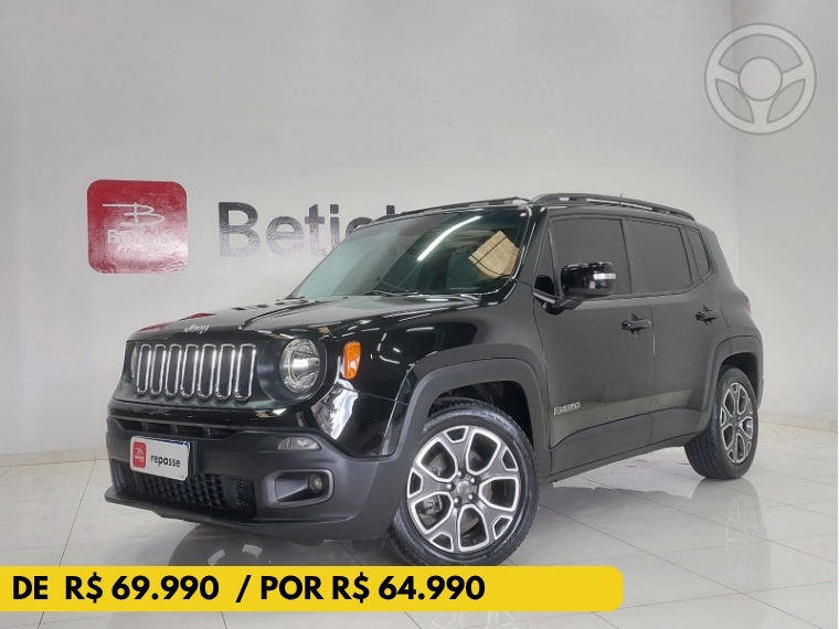 RENEGADE 1.8 16V FLEX LONGITUDE 4P AUTOMÁTICO - 2016 - LAJEADO