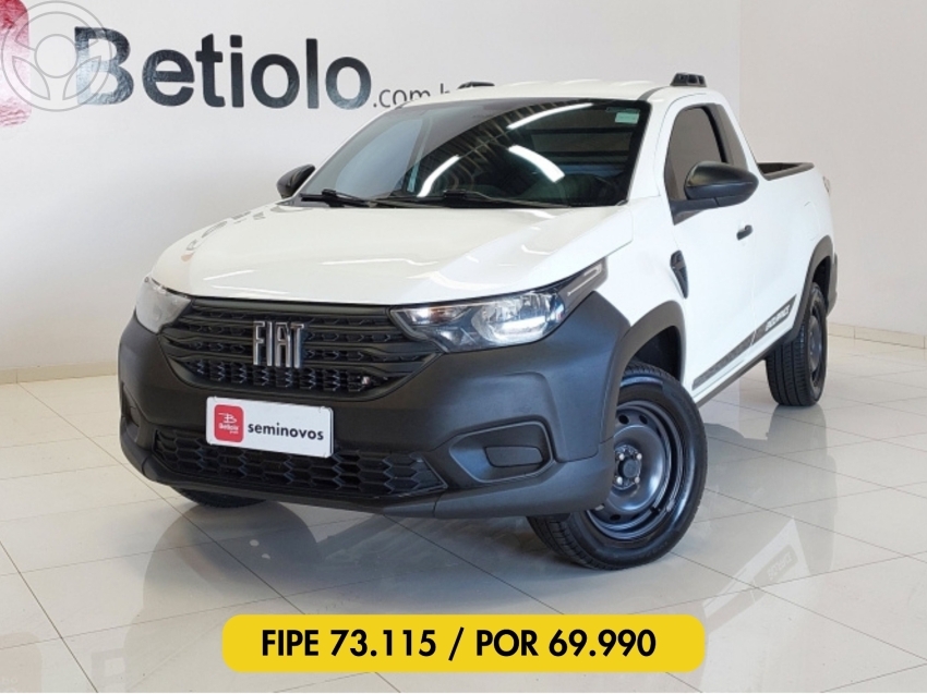 STRADA 1.4 ENDURANCE CS PLUS 8V FLEX 2P MANUAL - 2022 - LAJEADO