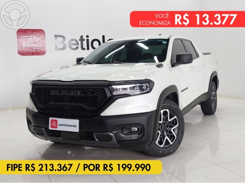 RAMPAGE 2.0 REBEL 4X4 TURBO DIESEL 4P AUTOMÁTICO - 2024 - LAJEADO