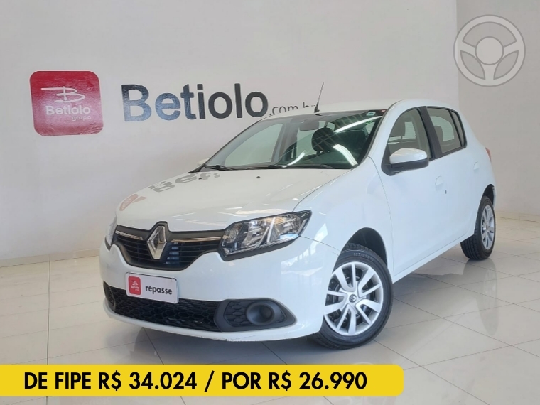 SANDERO 1.0 EXPRESSION 16V FLEX 4P MANUAL - 2016 - LAJEADO