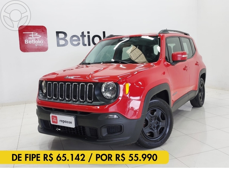 RENEGADE 1.8 16V FLEX 4P AUTOMÁTICO - 2016 - LAJEADO