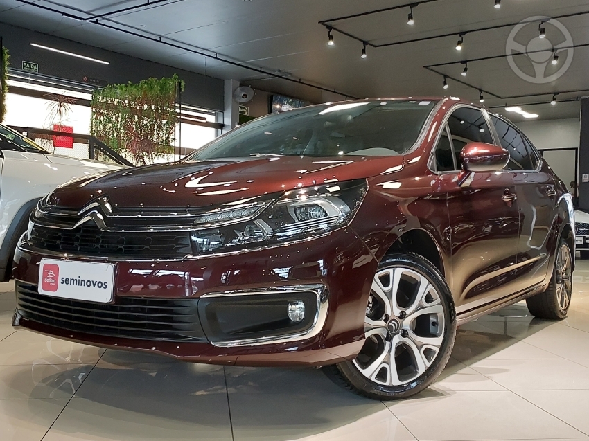 C4 LOUNGE 1.6 SHINE 16V TURBO FLEX 4P AUTOMÁTICO - 2018 - LAJEADO