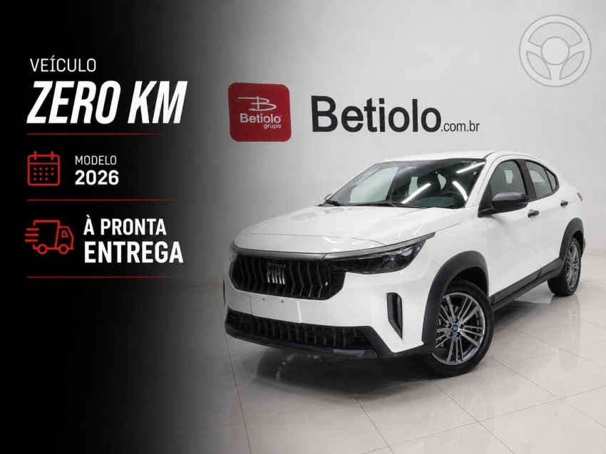 FASTBACK 1.0 200 TURBO DRIVE FLEX 4P AUTOMÁTICO - 2026 - LAJEADO