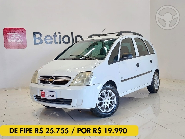 MERIVA 1.8 MPFI JOY 8V FLEX 4P MANUAL - 2008 - LAJEADO
