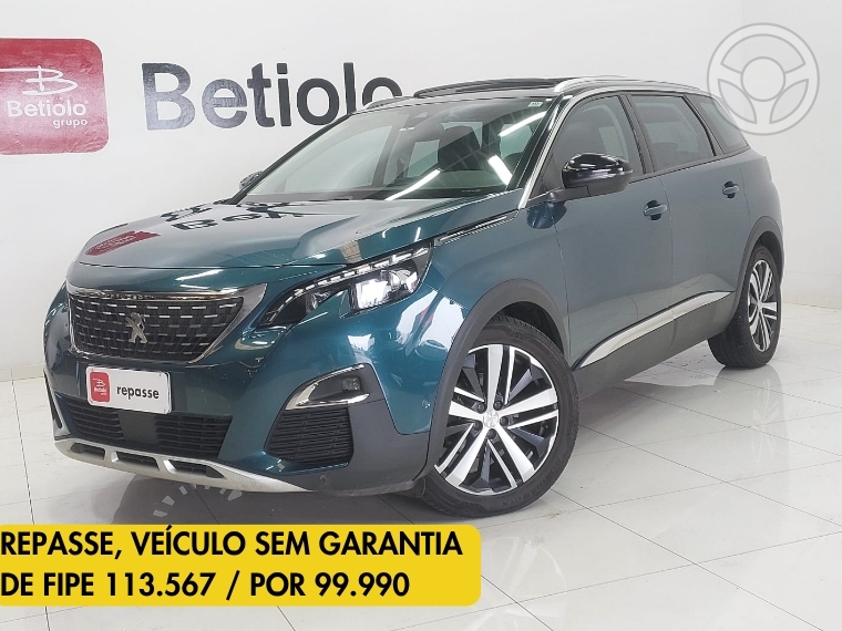 5008 1.6 GRIFFE PACK THP 16V 4P AUTOMÁTICO - 2019 - LAJEADO