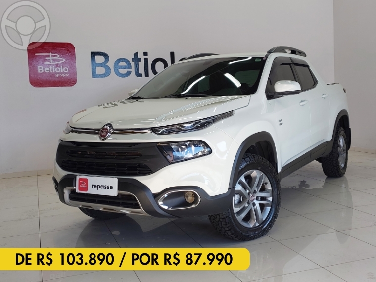 TORO 2.0 16V TURBO DIESEL FREEDOM 4WD AT9 AUTOMÁTICO - 2020 - LAJEADO