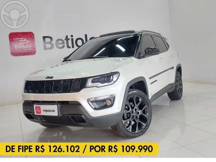 COMPASS 2.0 S 4X4 16V TURBO DIESEL 4P AUTOMÁTICO - 2020 - LAJEADO