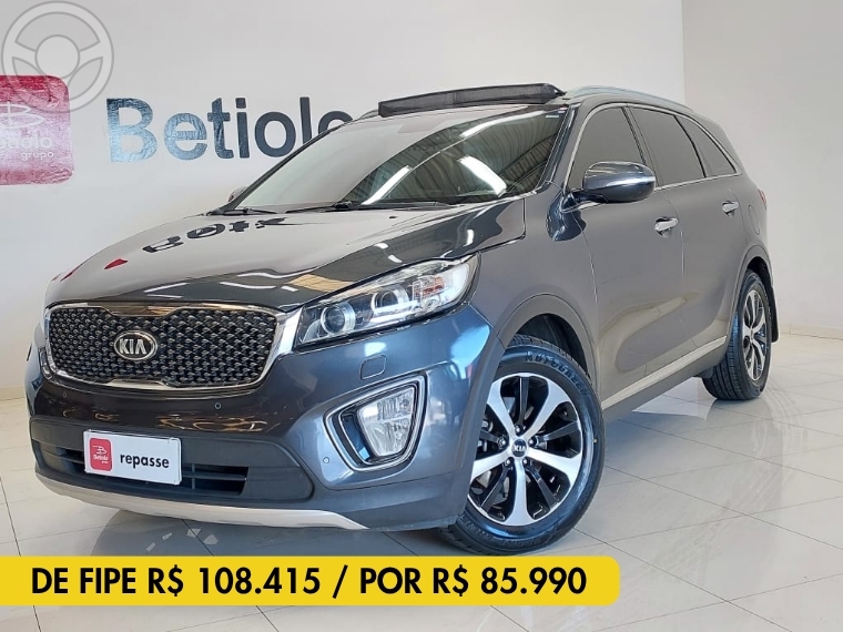 SORENTO 3.3 EX V6 24V 4P 7 LUGARES AUTOMATICO - 2016 - LAJEADO