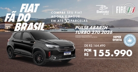 pulse 1.3 abarth turbo 270 12v flex 4p automatico 2026 lajeado