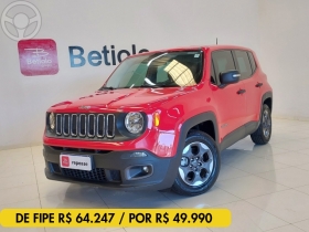 renegade 1.8 16v flex sport 4p automatico 2016 lajeado