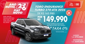 TORO 1.3 ENDURANCE T270 4X2 16V FLEX 4P AUTOMÁTICO