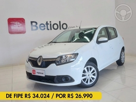 sandero 1.0 expression 16v flex 4p manual 2016 lajeado
