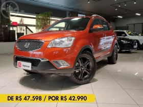 korando 2.0 gl 4x4 16v turbo diesel 4p automatico 2012 lajeado