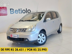 livina 1.6 sl 16v flex 4p manual 2010 lajeado