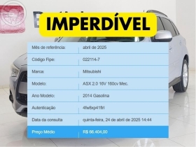 asx 2.0 4x2 16v 4p manual 2014 lajeado