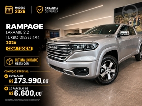 rampage 2.2 laramie 4x4 turbo diesel 4p automatico 2026 lajeado