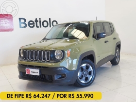 renegade 1.8 16v flex sport 4p automatico 2016 lajeado