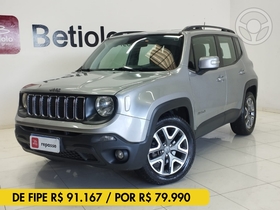 renegade 2.0 16v turbo diesel longitude 4p 4x4 automatico 2019 lajeado