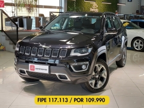 compass 2.0 16v diesel limited 4x4 automatico 2018 lajeado