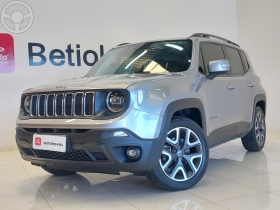 renegade 1.8 16v flex longitude 4p automatico 2021 lajeado