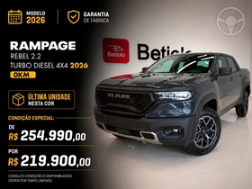 rampage 2.2 rebel 4x4 turbo diesel 4p automatico 2026 lajeado