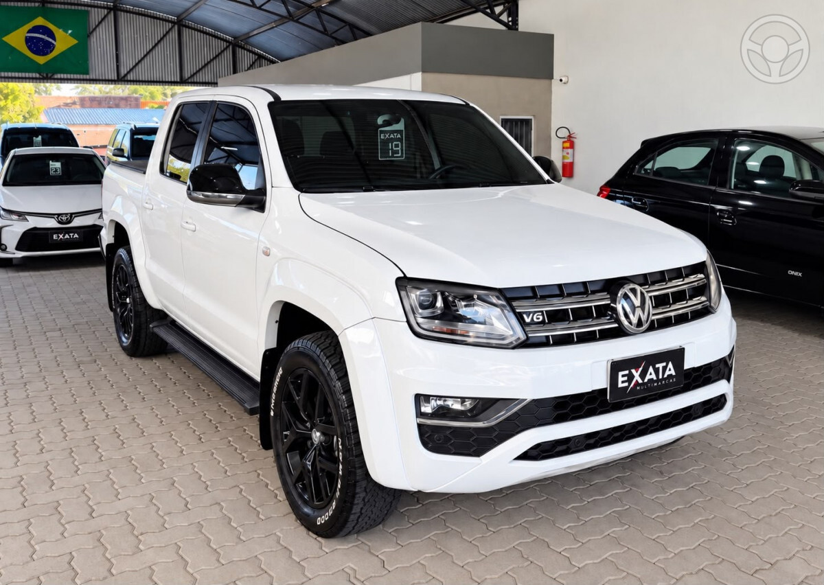 AMAROK 3.0 V6 TDI HIGHLINE CD DIESEL 4MOTION AUTOMÁTICO - 2019 - ERECHIM