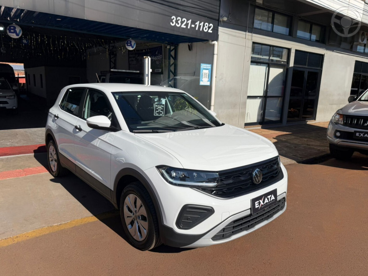 T-CROSS 1.0 TSI 200 SENSE AUTOMÁTICO - 2025 - ERECHIM