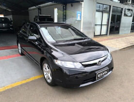 civic 1.8 lxs 16v flex 4p automatico 2008 erechim