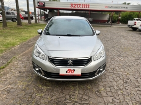 408 1.6 business 16v turbo flex 4p automatico 2018 santa maria