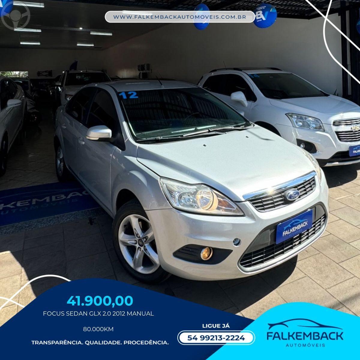 FOCUS 2.0 GLX 16V FLEX 4P MANUAL - 2012 - PASSO FUNDO