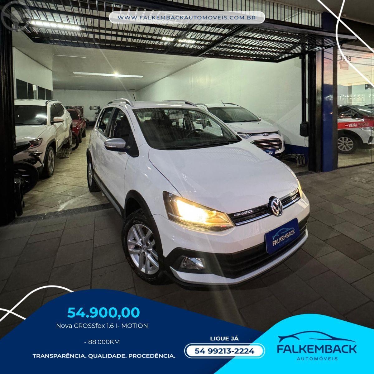 CROSSFOX 1.6 MI FLEX 8V 4P AUTOMATIZADO - 2015 - PASSO FUNDO