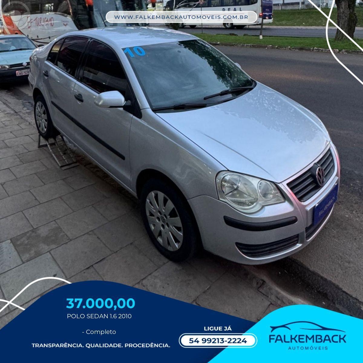 POLO SEDAN 1.6 MI 8V FLEX 4P MANUAL - 2010 - PASSO FUNDO