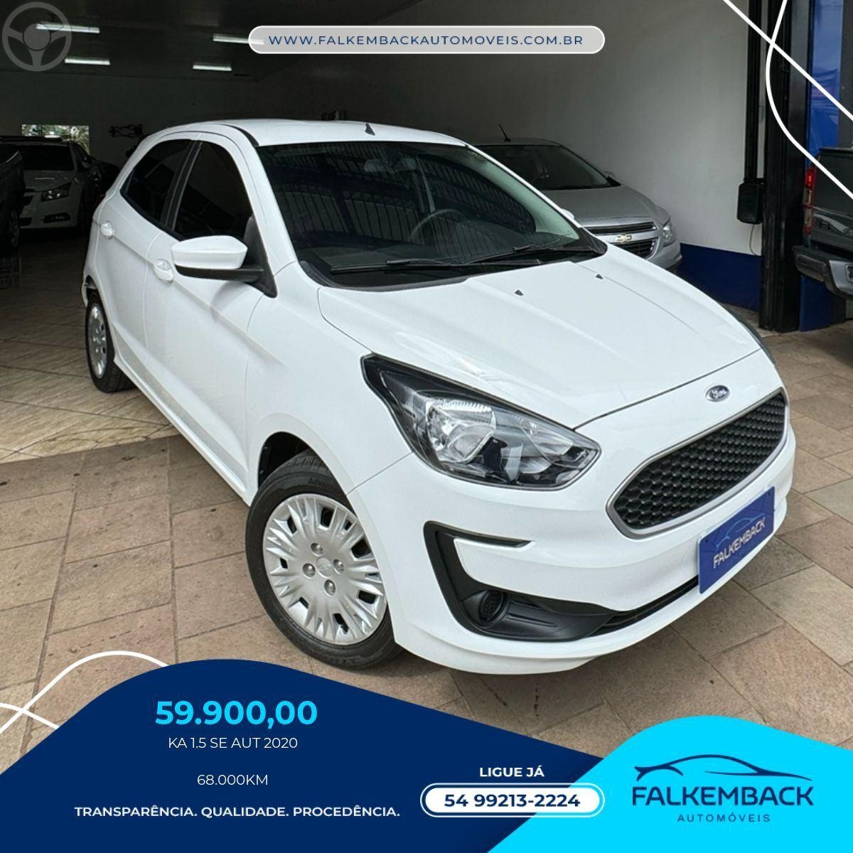 KA 1.5 SE 16V FLEX 4P AUTOMÁTICO - 2020 - PASSO FUNDO